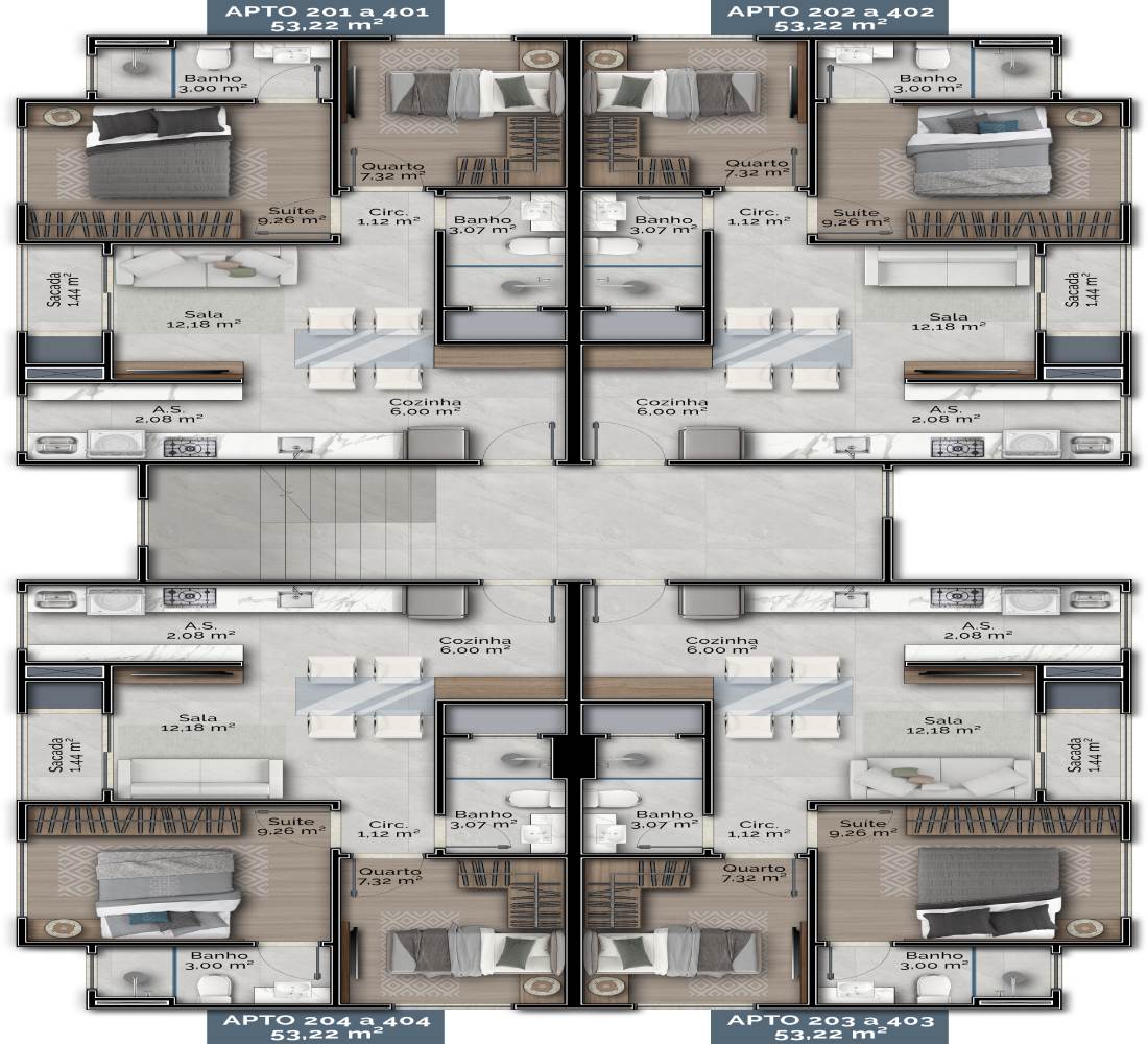 La Vie Flora Residence Humanizadas 02_Tipo